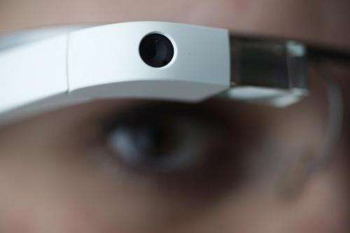 US tech giant Intel is planning its own &quot;connected eyewear&quot;, similar to Google Glass (pictured)