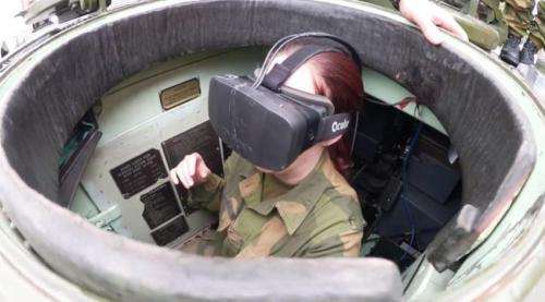 Norwegian army testing Oculus Rift virtual goggles system for tank drivers