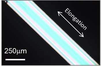 Transparent oxide glass with rubber like property