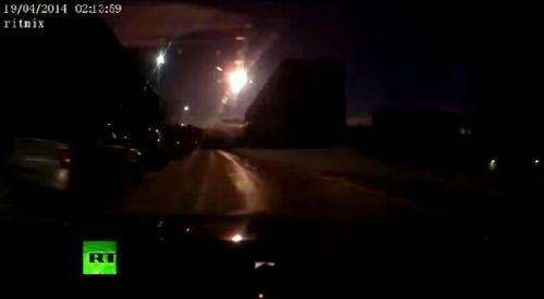 Another fireball explodes over Russia