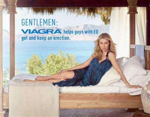 Viagra ads target women for 1st time