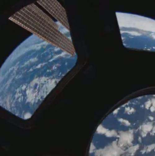 Video: A dizzying view of the Earth from space
