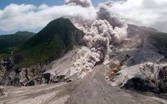 Volcanic eruptions may affect oceanic microbial processes