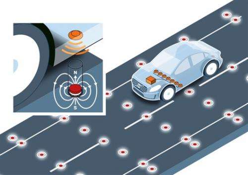 Volvo explores road-integrated magnets for autonomous cars