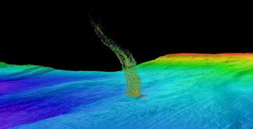 Warmer Pacific Ocean could release millions of tons of seafloor methane