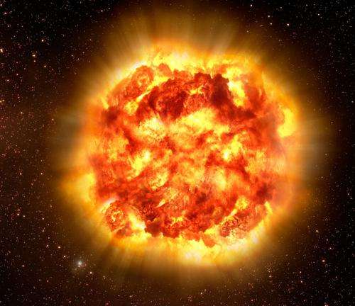 What does a supernova sounds like?