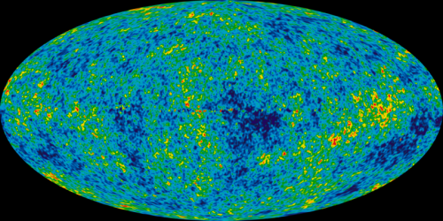 What is the cosmic microwave background radiation?