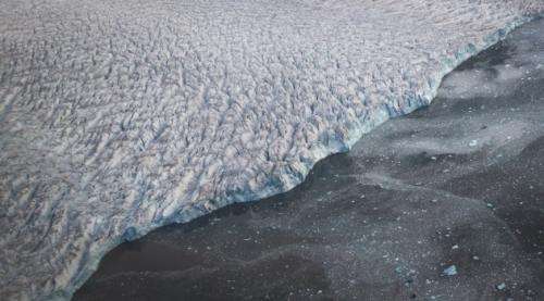 Why glaciers that flow into the ocean are extremely sensitive to climate