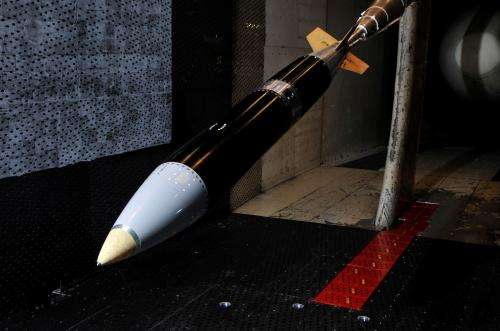 Wind tunnel tests support improved aerodynamic design of B61-12 bomb