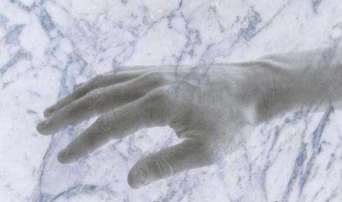 Would you believe your hand could turn into marble?