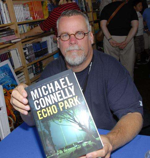 Writer Michael Connelly poses at the 12th Annual L.A. Times Festival of Books on the U.C.L.A. campus on April 29, 2007 in Los An