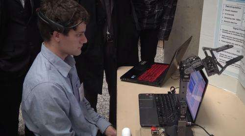 Toronto team's robotic arm control is all in the mind