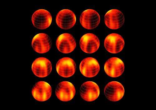 First weather map of brown dwarf