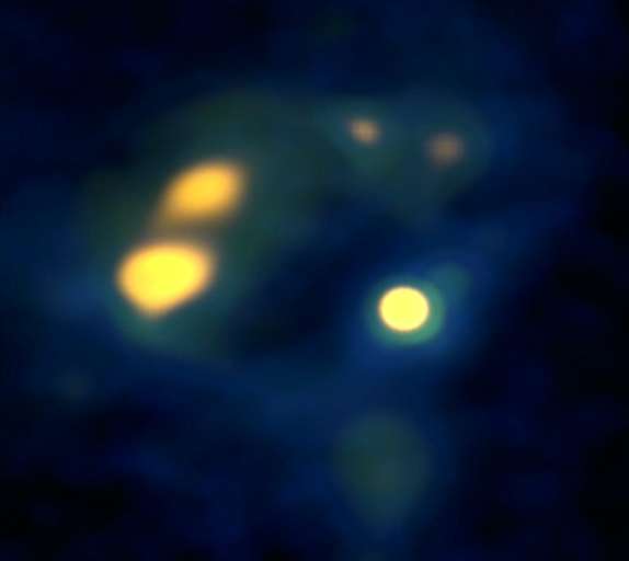 ALMA discovers proto super star cluster -- a cosmic 'dinosaur egg' about to hatch