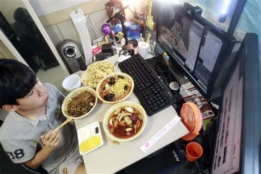 A meal and a webcam form unlikely recipe for S. Korean fame