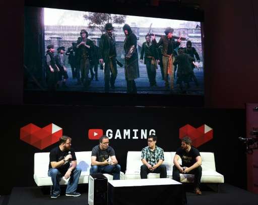A panel discusses YouTube Gaming on June 17, 2015