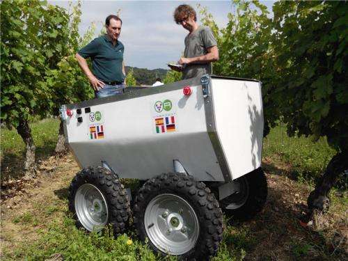 A robot to help improve wine production