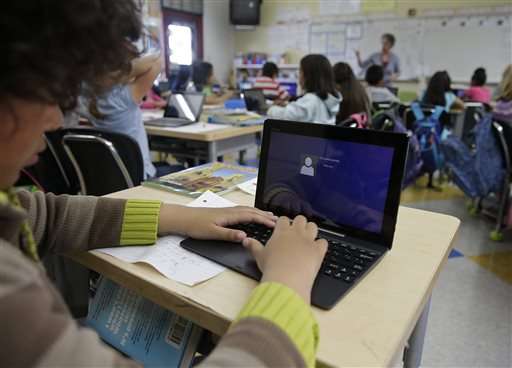 As student tests move online, keyboarding enters curriculum