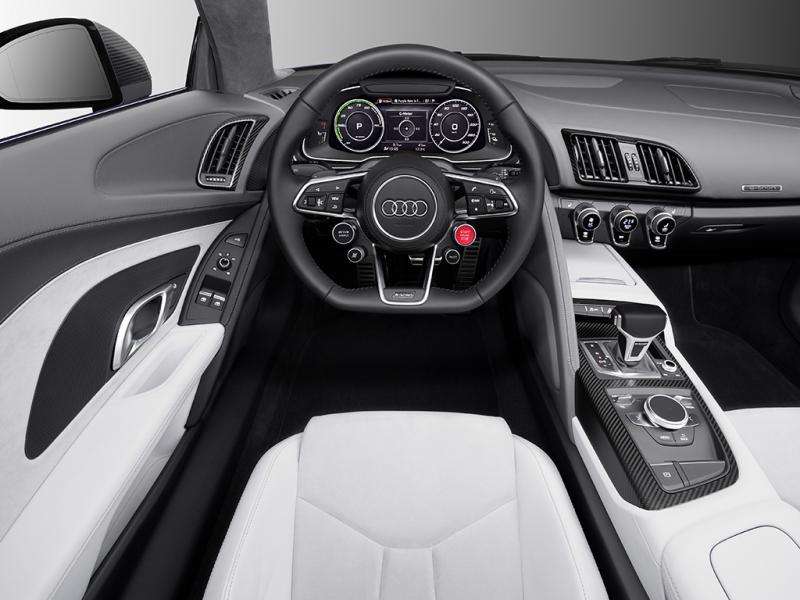 Audi R8 e-tron aims for high performance and self-driving tech