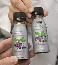 Beet juice boosts muscle power in heart patients