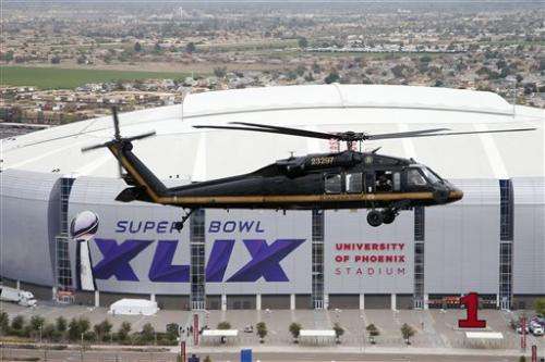 Border Protection lends a hand for Super Bowl security