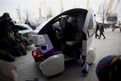 Britain starts public trial of driverless cars