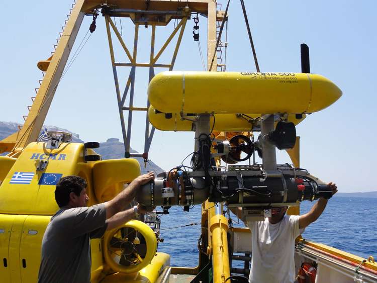 Carbon dioxide pools discovered in Aegean Sea