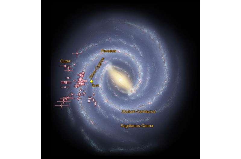 Charting the Milky Way from the inside out