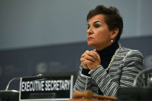 Christiana Figueres, Executive Secretary of the United Nations Framework Convention on Climate Change, pictured in Bonn, western