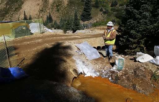 Colorado area open to Superfund cleanup after mine spill