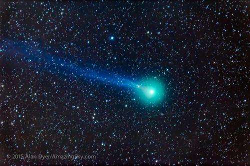 Comet Lovejoy glows brightest during mid-January