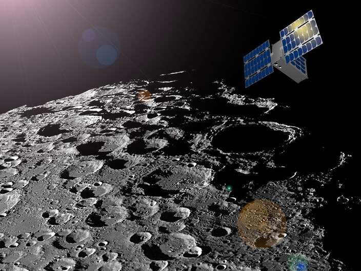 CubeSat to create a map of water ice on the moon