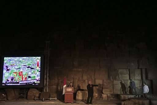 Egypt detects 'impressive' anomaly in Giza pyramids