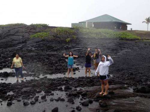 Engineering undergraduates characterize sulfur emissions from Hawaiian volcano