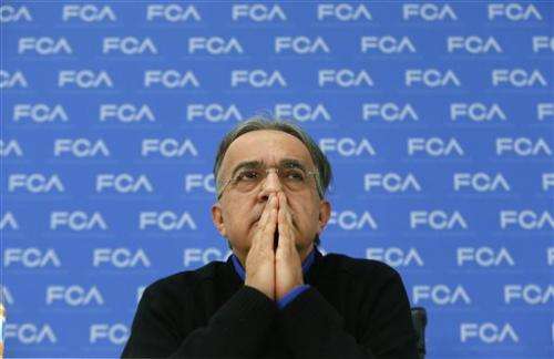 Five questions for Fiat Chrysler CEO Sergio Marchionne
