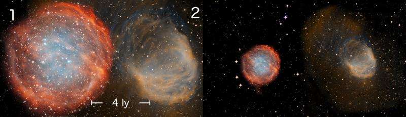 Ghostly and beautiful—“planetary nebulae” get more meaningful physical presence
