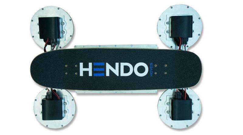 Hendo brings out second hoverboard iteration