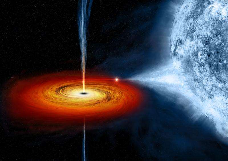 How can black holes shine?