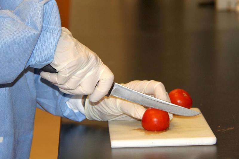 Kitchen utensils can spread bacteria between foods, study finds