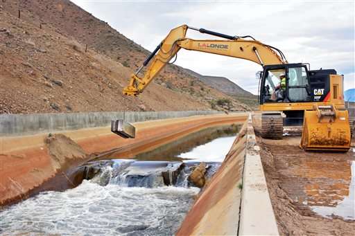 LA Aqueduct flows after dam built for drought is dismantled