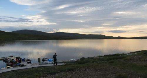 Methane in Arctic lake traced to groundwater from seasonal thawing