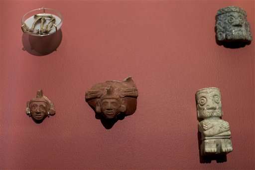 Mexican museum puts on exhibit for 'artistic' Aztec god
