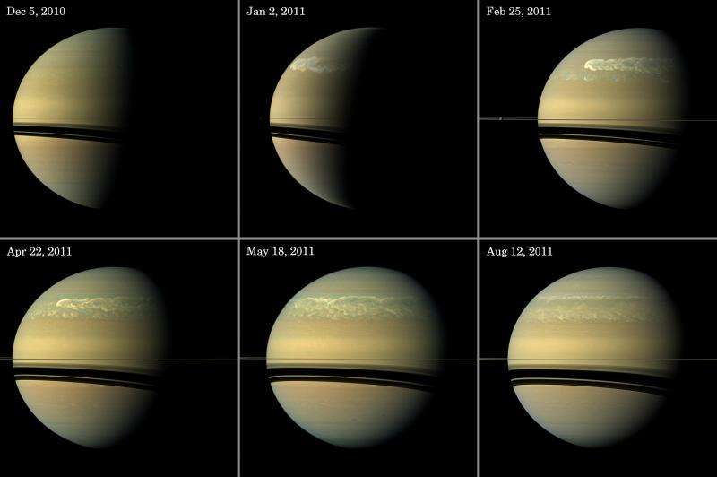 Moist explanation for Saturn's Great White Spots