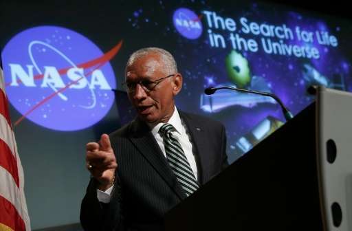 NASA Administrator Charles Bolden speaks at a press conference on July 14, 2014 in Washington, DC