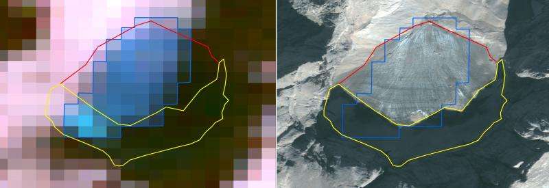 NASA and commercial satellites map hidden glacier margins in Turkey