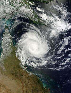 NASA sees Cyclone Nathan target landfall in Queensland's Cape York Peninsula