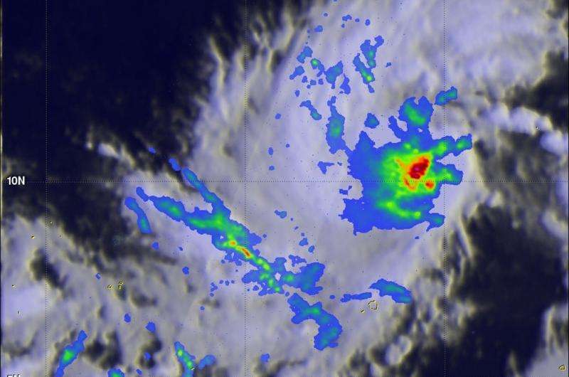 NASA sees heavy rain in Tropical Cyclone Chan-Hom