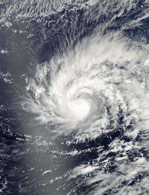 NASA's ISS-RapidScat sees Typhoon Maysak's stronger winds become more uniform