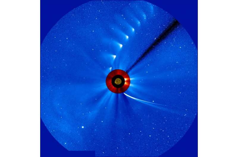 Nearing 3000 comets: SOHO solar observatory greatest comet hunter of all time