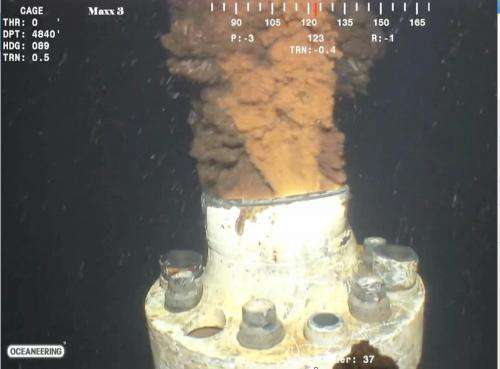 New study finds a natural oil dispersion mechanism for deep-ocean blowout